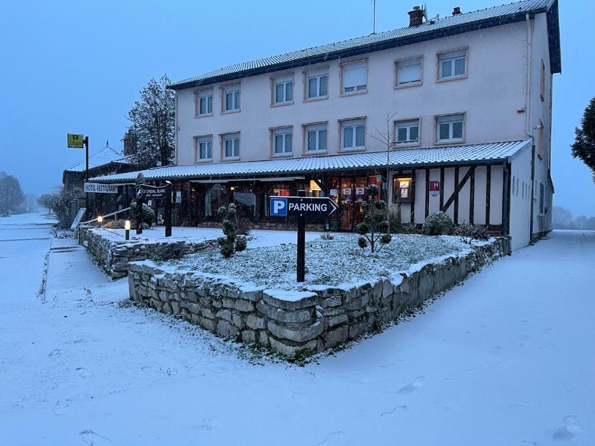 Le Cheval Blanc - Lac Du Der - Logis Hotel Giffaumont-Champaubert Eksteriør bilde