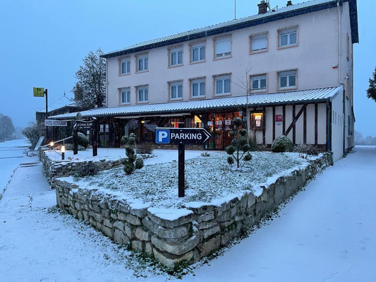 Le Cheval Blanc - Lac Du Der - Logis Hotel Giffaumont-Champaubert Eksteriør bilde
